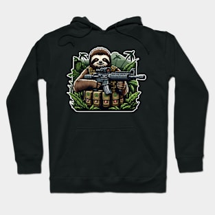 Tactical Sloth Hoodie